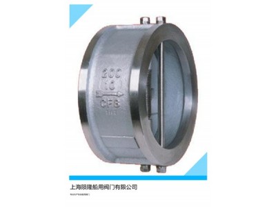 船用对夹式蝶形止回阀CB/T4303-2013图2