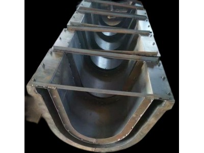 U型渠道钢模具 山西太原流水槽模具