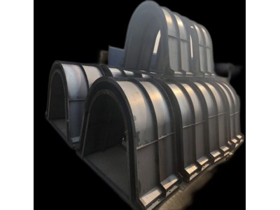 U型渠道钢模具 山西太原流水槽模具图2