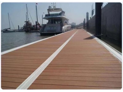 厂家供应木塑地板 公园木塑栈道专用地板 防滑耐磨 可定制图2
