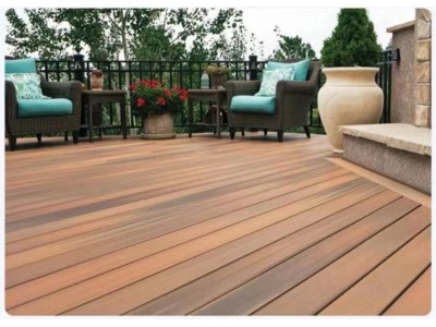 厂家供应木塑地板 公园木塑栈道专用地板 防滑耐磨 可定制图3