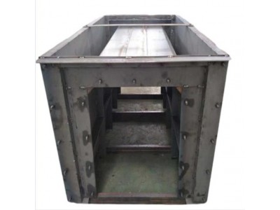 预制矩形流水槽模具 矩形水渠钢模具设计制作图3