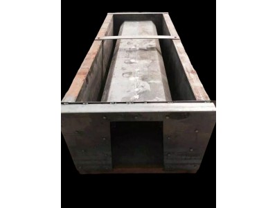 预制矩形流水槽模具 矩形水渠钢模具设计制作图2