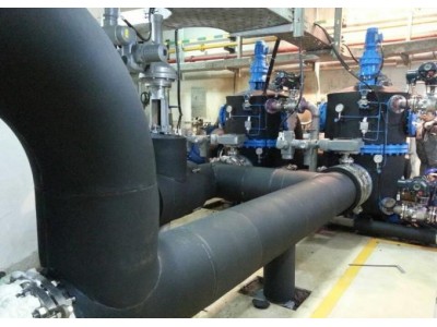 污水理厂橡塑白铁皮保温工程冷凝水管道保温