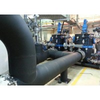 污水理厂橡塑白铁皮保温工程冷凝水管道保温