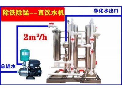 舒得除铁除锰净水器不锈钢除铁除锰净水设备地下水除铁除锰净水器图2