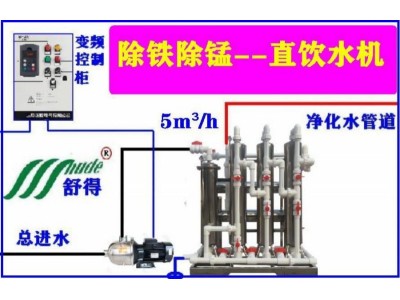 舒得除铁除锰净水器不锈钢除铁除锰净水设备地下水除铁除锰净水器图4