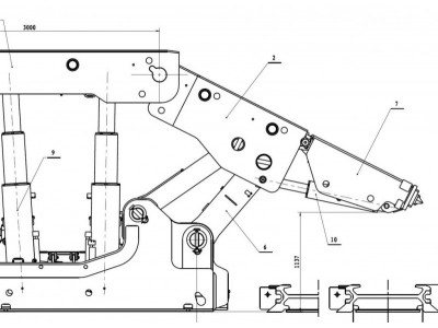 尾梁千斤顶郑州拓扑厂家供应煤矿液压支架配件图5