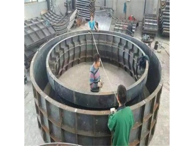 电桩承台基础墩钢模板 现场浇筑