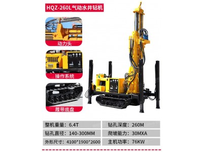 动拖拉机打井机 农用钻井机图5