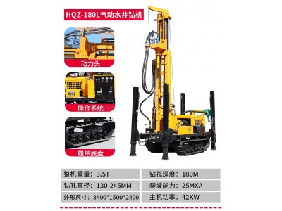 动拖拉机打井机 农用钻井机图2