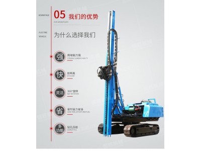 光伏打桩机 履带液压打桩机 多功能打桩机图2