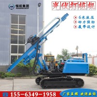 滑移打桩机履带伸缩打桩机 动打桩钻