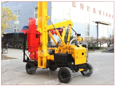 轮式旋挖钻机 桥梁旋挖打桩机