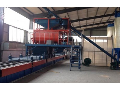 fs免拆外模板设备,插丝免拆复合保温板设备生产线图2