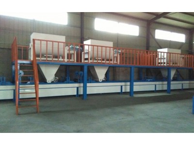 fs免拆外模板设备,插丝免拆复合保温板设备生产线图5