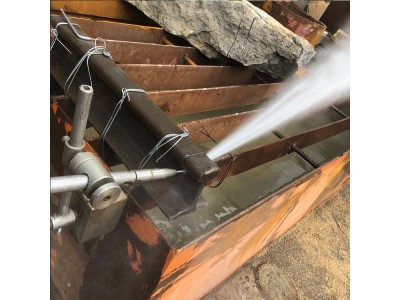 水刀切割油罐切割石油化工切割水切割拆除油罐管道图2