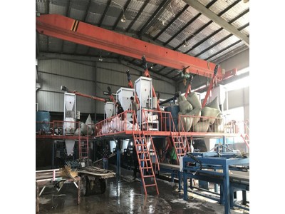 现浇混凝土免拆保温模板生产设备流水线图2