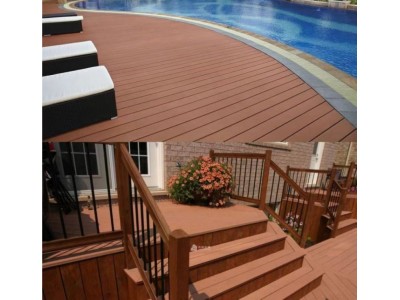 供应室外塑木地板 防腐防潮防水塑木复合材料图1