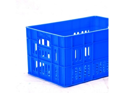 四川成都百货筐塑料筐豆奶筐工厂现货批发图2