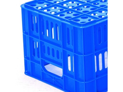 四川成都百货筐塑料筐豆奶筐工厂现货批发图3