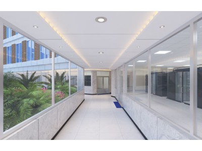 兰州会议室效果图制作|机房|档案库房|密集架鸟瞰图设计图3