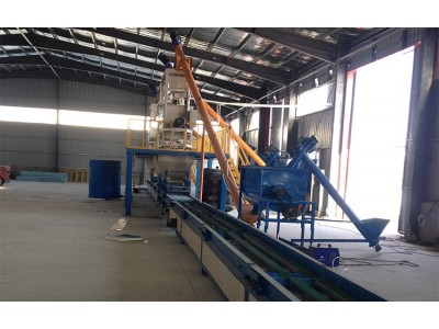 一体免拆复合保温板生产线提供技术支持图3