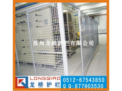 商丘厂房车间隔离网 配套订制车间仓库隔离网推拉门平移门龙桥订图3