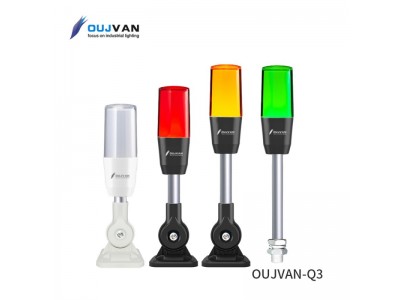 OJ-Q3_三色警报灯_LED机床警示灯_数控机床三色灯图2