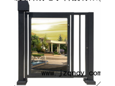 科技园进出广告栅栏门07图2