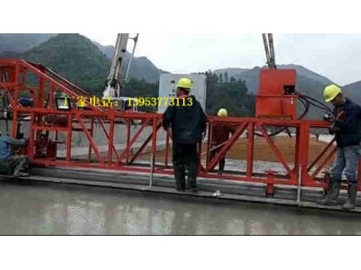 柴油路面震动滚筒摊铺机三轴摊铺机混泥土街道平摊机厂家价格图4