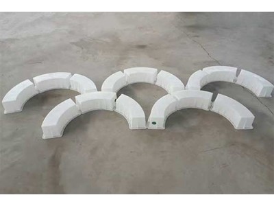 拱形护坡塑料模具批发-拱形骨架护坡模具图1