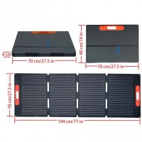 MoveTo 户外可折叠太阳能电池板 600W