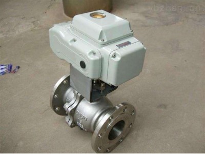 法兰电动球阀 不锈钢法兰电动球阀图2