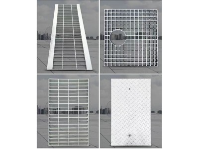 成都不锈钢钢格板镀锌网格板防滑钢梯踏步板平台排水沟盖板钢格栅图4