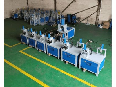 振凯80缸冲孔切角组合机 圆管90度直角冲床图3