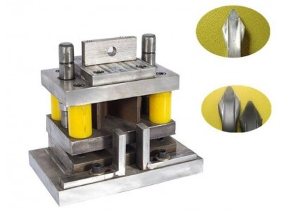 振凯液压冲孔机模具 护栏方管圆管压抢尖模图2