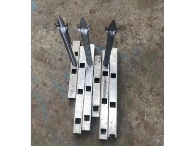 振凯液压冲孔机模具 护栏方管圆管压抢尖模图4