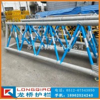 吴江学校单位门口防撞护栏 M型防冲撞隔离栏 龙桥订制