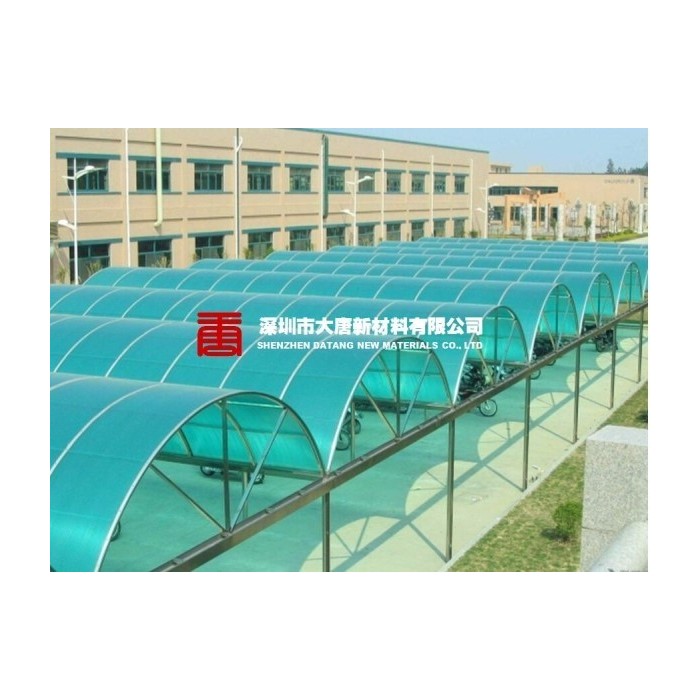 光明新区5厘阳光板（PC板）不锈钢雨棚－深圳大唐批发图3