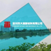 惠城区4MM耐力板_湖蓝草绿透明_雨棚阳光板厂家