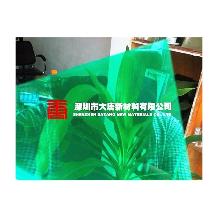 惠城区4MM耐力板_湖蓝草绿透明_雨棚阳光板厂家图2