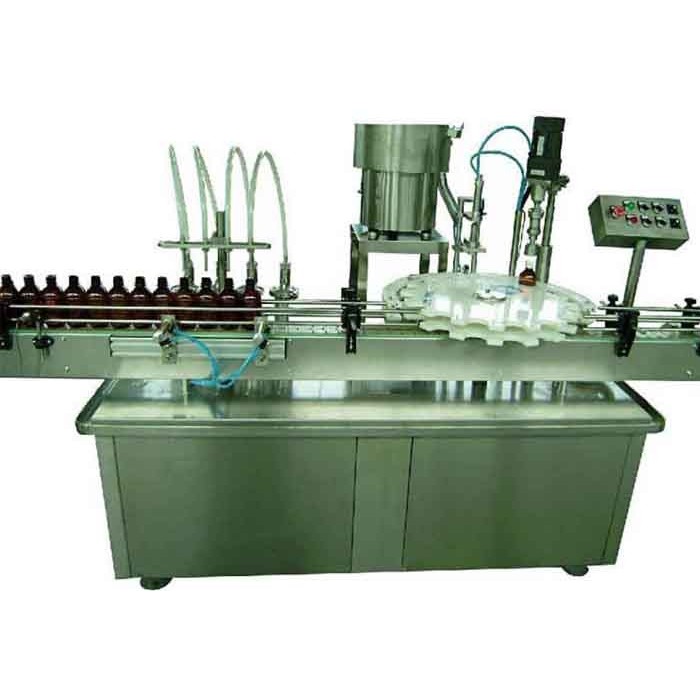 液体灌装旋盖一体机 液体灌瓶旋盖一体机厂家价格