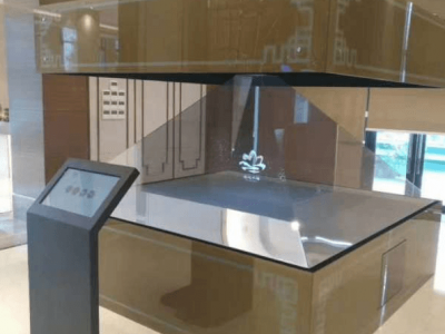 全息显示设备 360度空中悬浮成像展示柜 展览展示全息柜