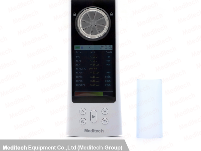 Meditech带蓝牙和USB的彩色屏幕肺功能仪