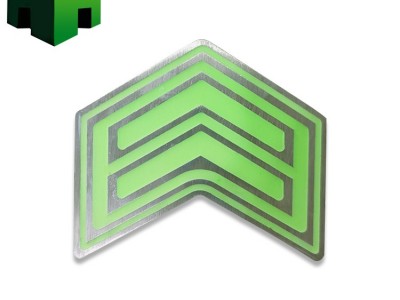 长沙地铁不锈钢楼梯踏步标识，地铁不锈钢标识，楼梯侧立面标识图2