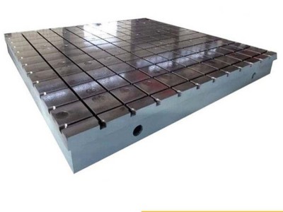 四川铸铁机床工作台性能稳定 机床平台板筋支撑结构图1