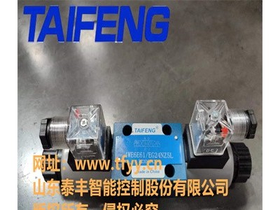 厂家供应泰丰4WE6E三位四通电磁换向阀