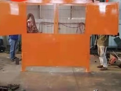 矿用防火门 主变电所通道内防火栅栏门图3