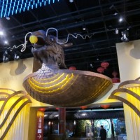 平湖纯铜龙头雕塑 豪华酒店门上吊饰